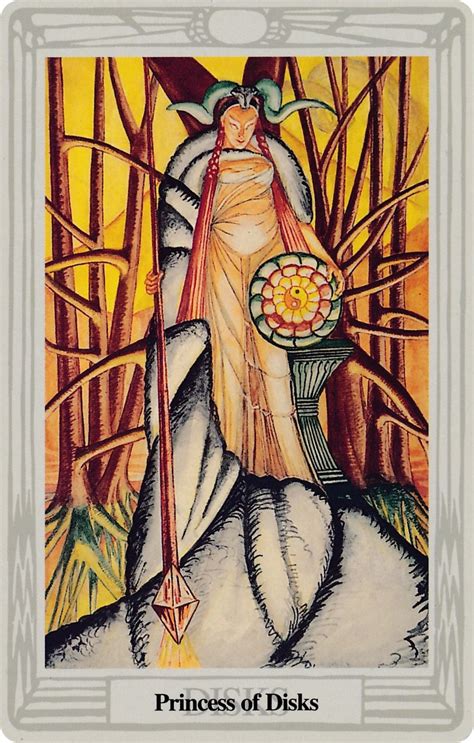 thoth tarot princess of disks|Princess of Disks .